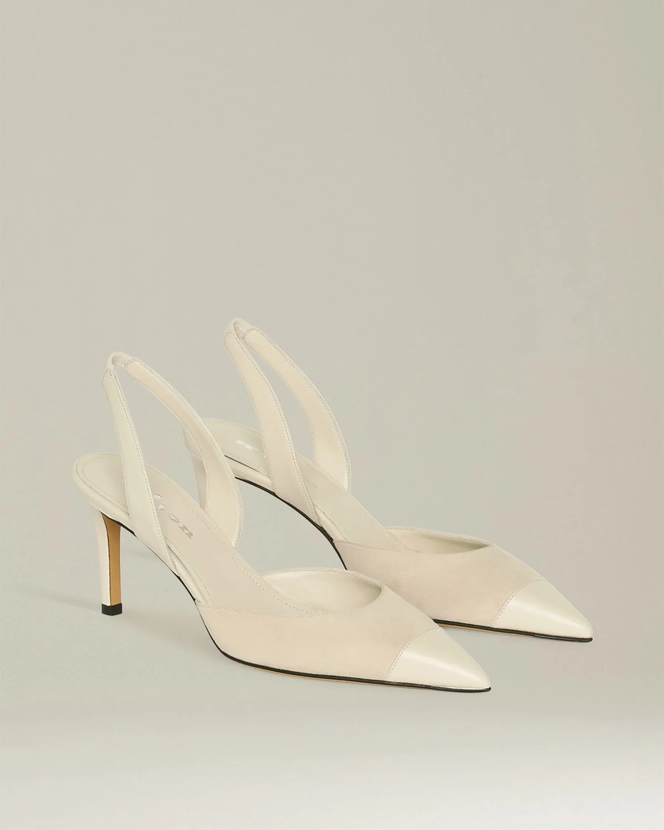 SUEDE SLINGBACK PUMPS - Image 4