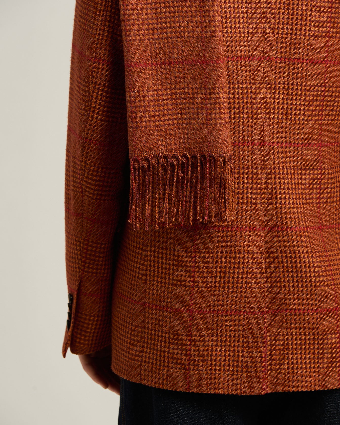 GLEN PLAID SCARF - Image 4