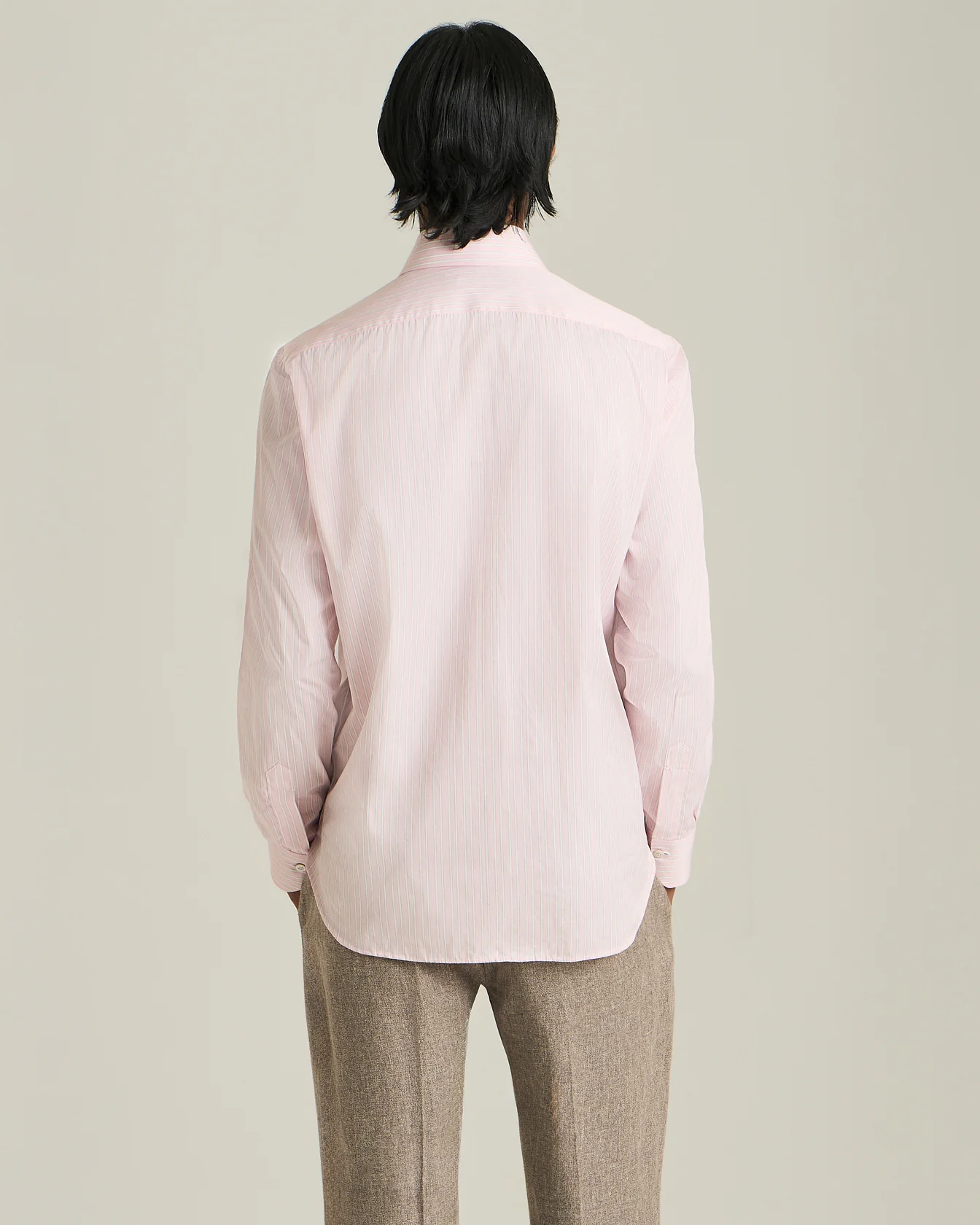 STRIPED COTTON SHIRT - Image 3