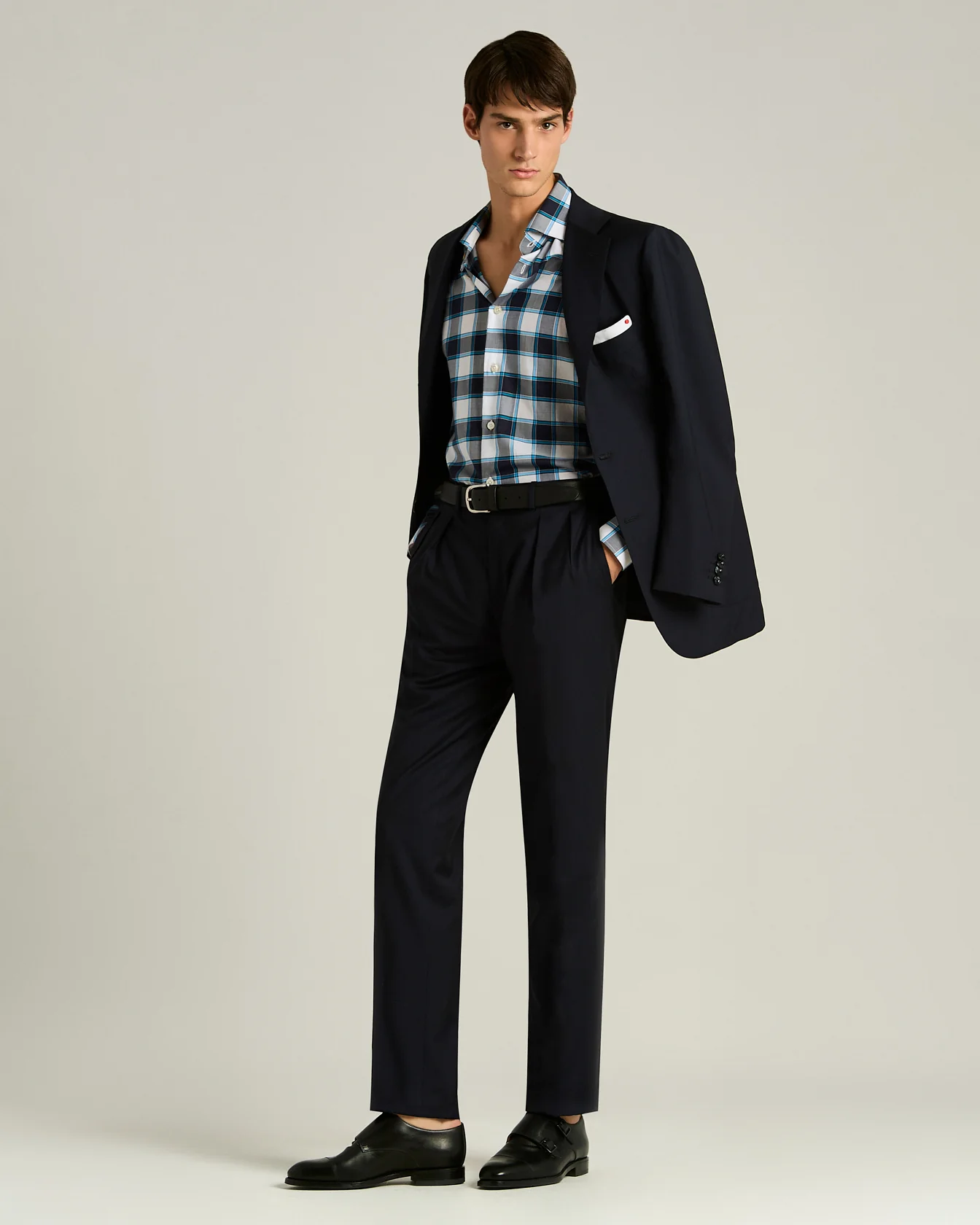 CHECKED COTTON SHIRT - Image 5