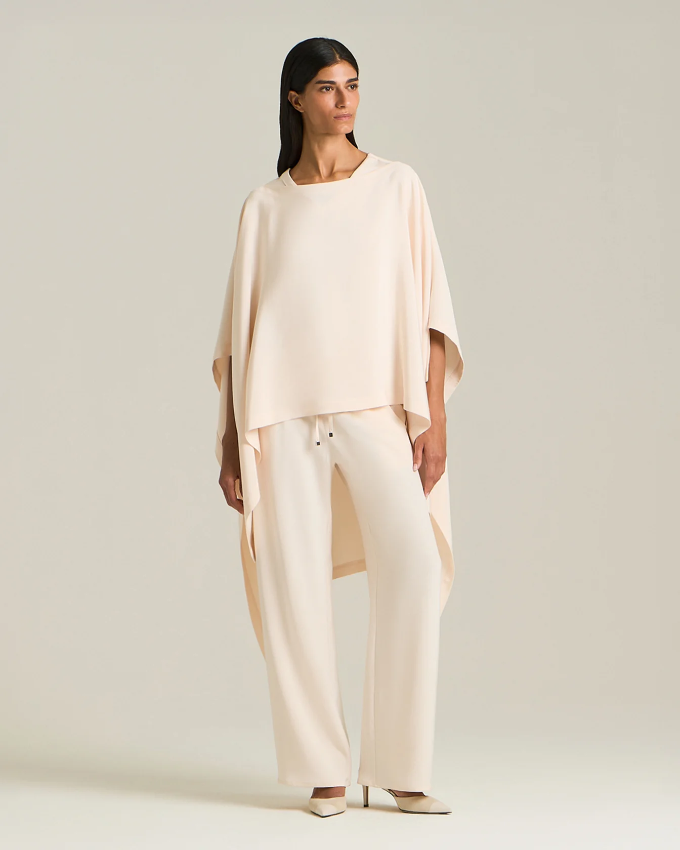 TAILORED SILK T-SHIRT - Image 4