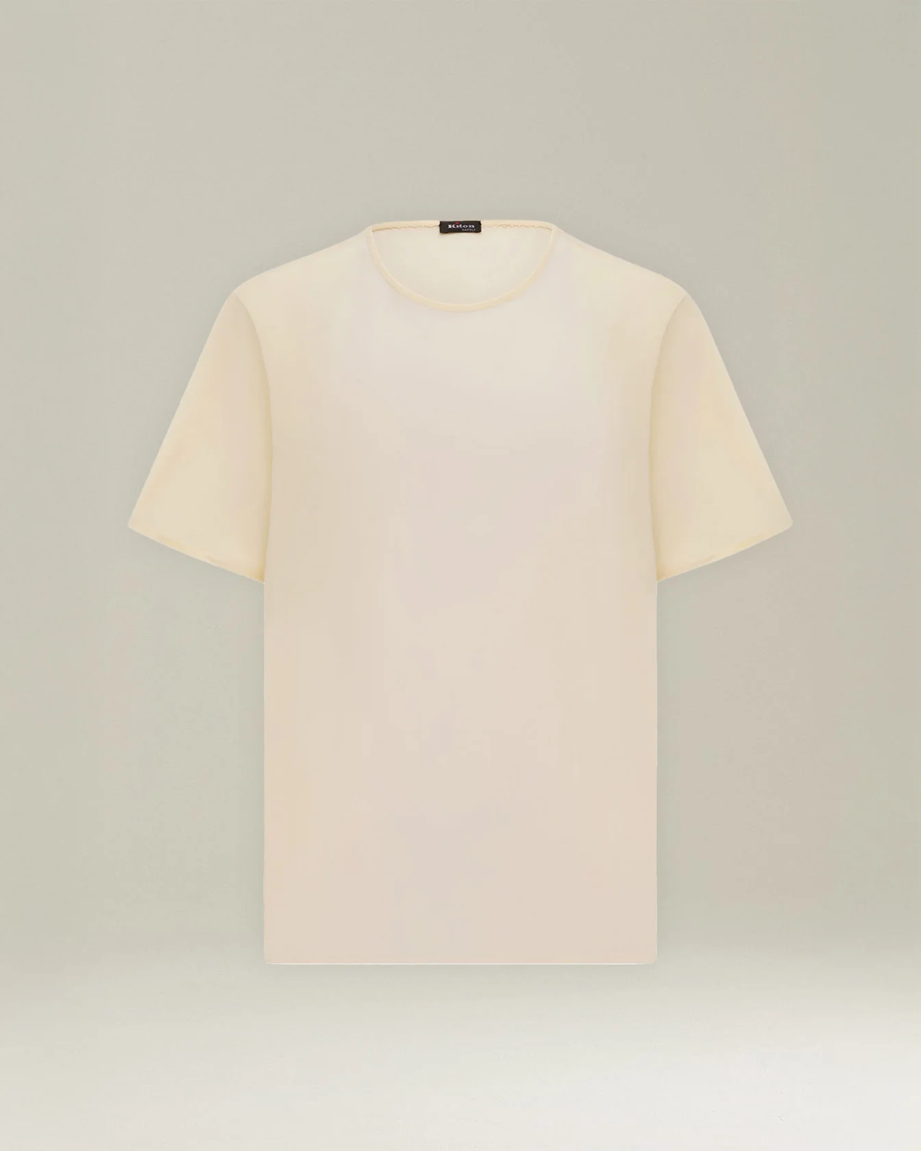 SILK CREW NECK SWEATER
