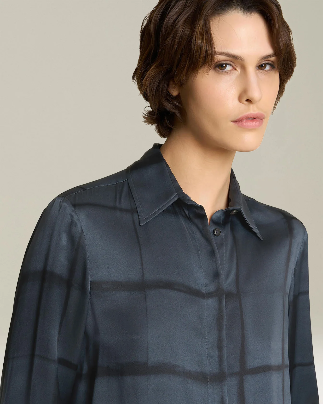 PRINTED SILK SHIRT - Image 4