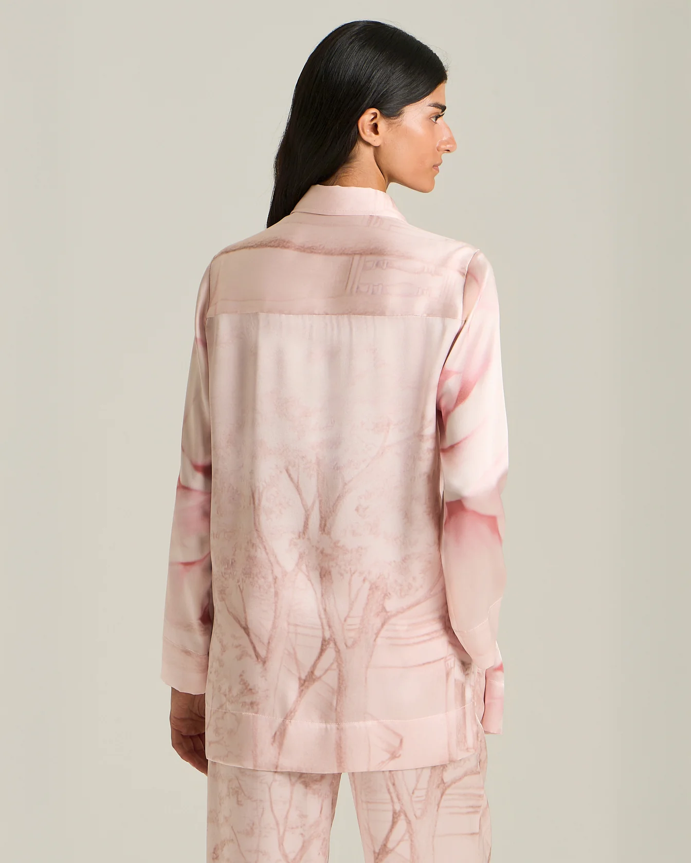 PRINTED SILK SHIRT - Image 3