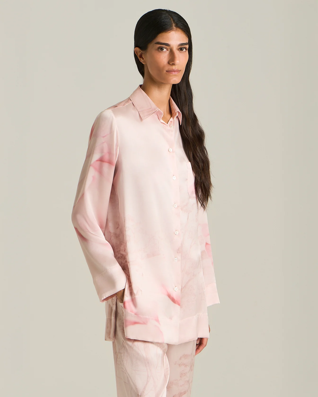 PRINTED SILK SHIRT - Image 5