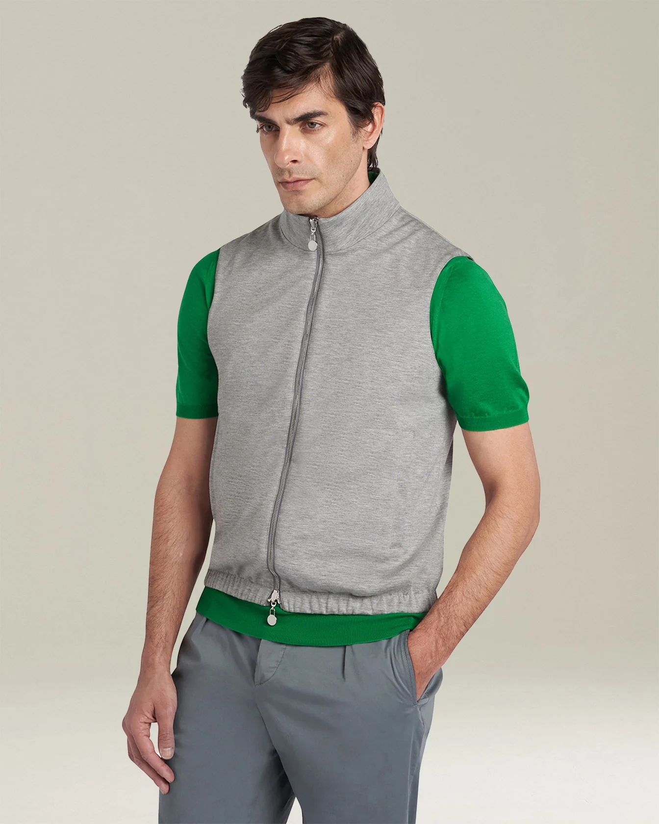 SLEVELESS BLOUSON POLYESTER - Image 3