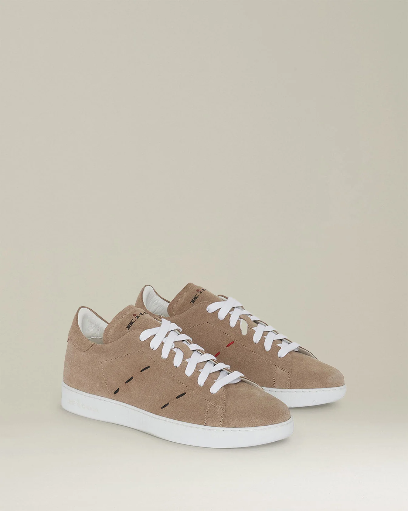 LEATHER ‘STITCHING’ SNEAKERS - Image 3