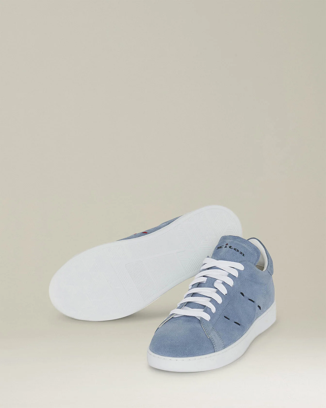 LEATHER ‘STITCHING’ SNEAKERS - Image 3