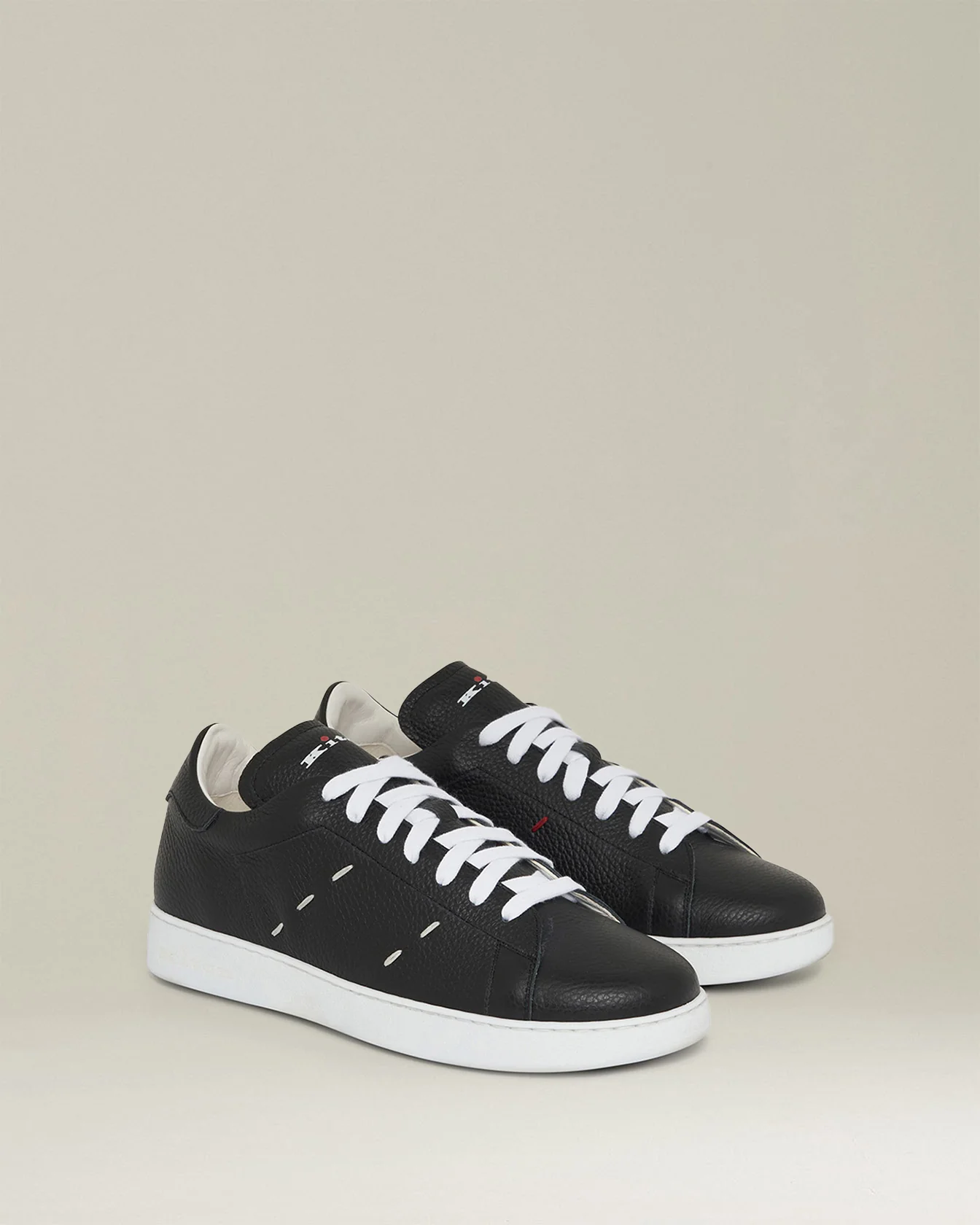 LEATHER ‘STITCHING’ SNEAKERS - Image 4