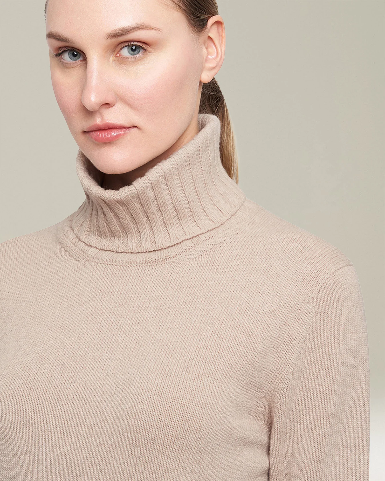 SWEATER HIGH NECK CASHMERE - Image 4