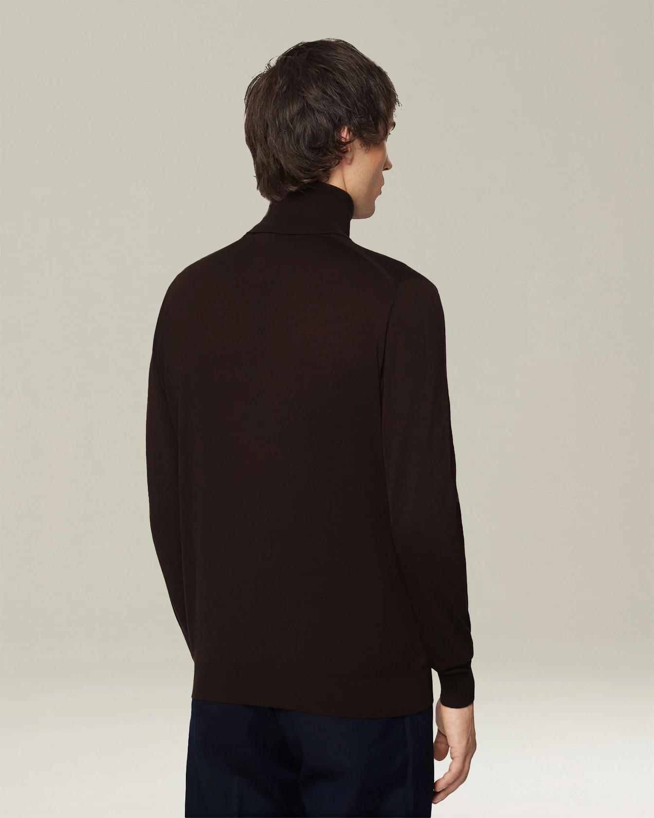 BLUE DIAMOND POLO NECK TOP - Image 3