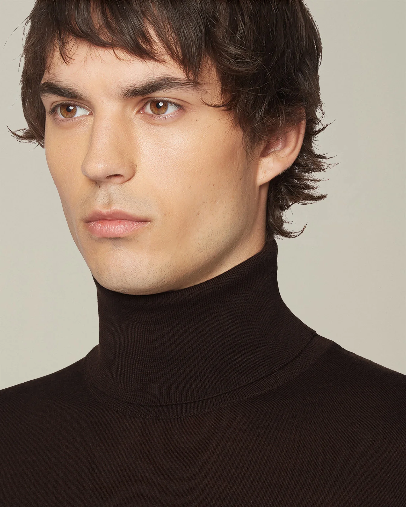 BLUE DIAMOND POLO NECK TOP - Image 4