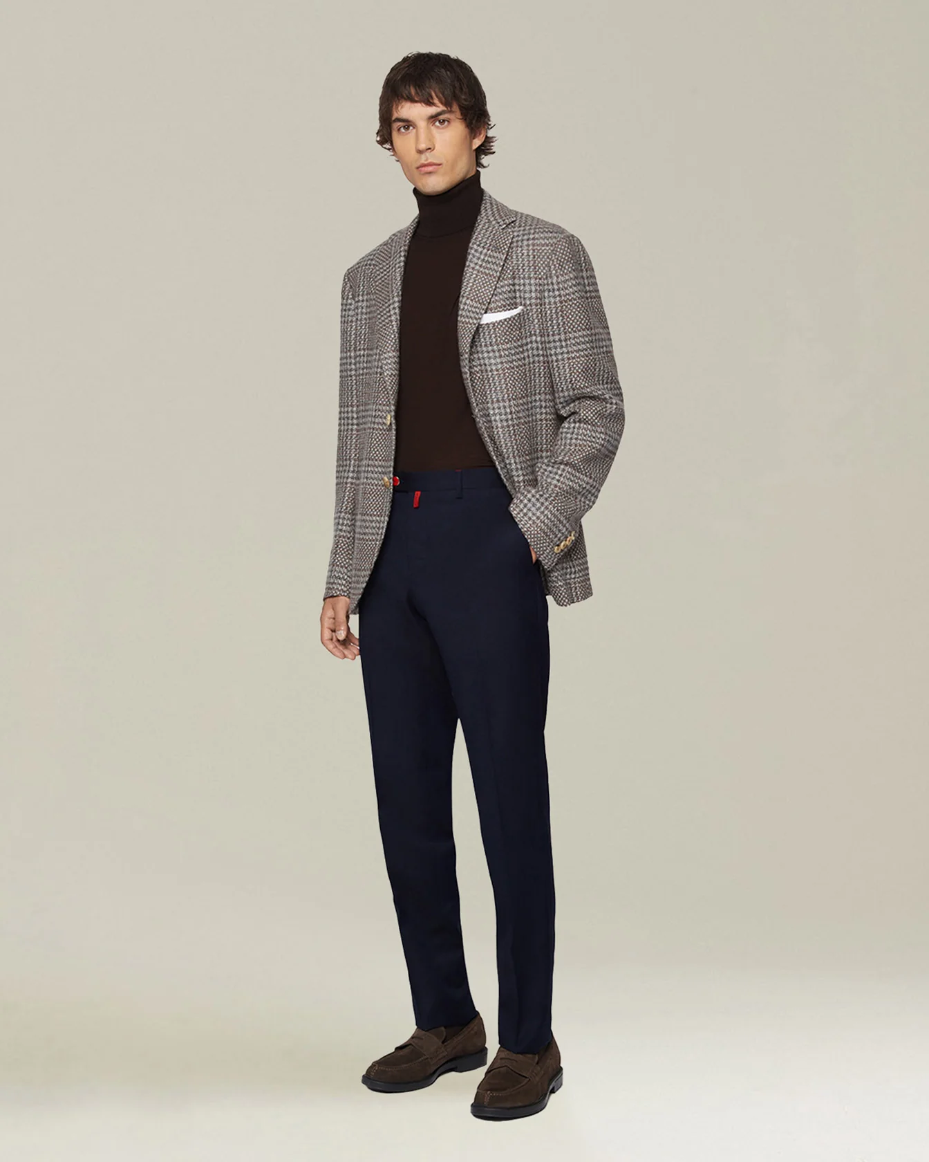 BLUE DIAMOND POLO NECK TOP - Image 5