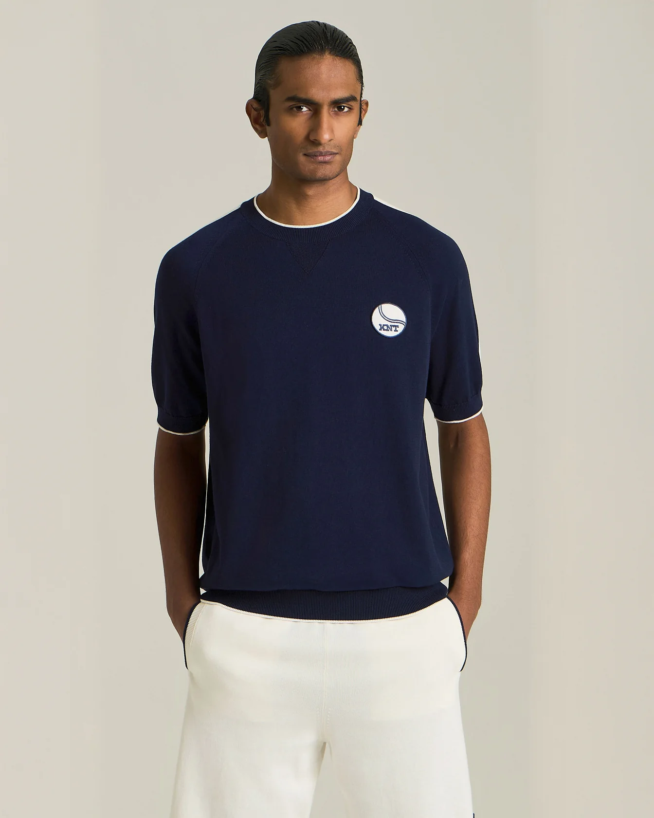 KNT CREW NECK SWEATER - TENNIS CAPSULE COLLECTION - Image 2