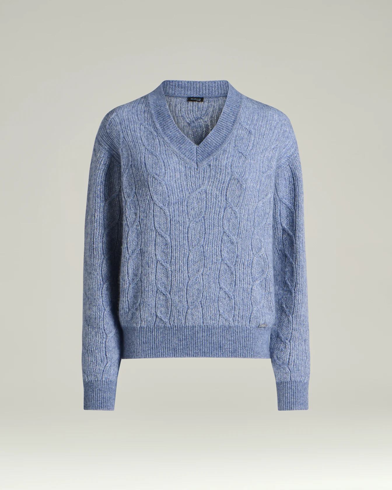 FINE YARN V-NECK SWEATER