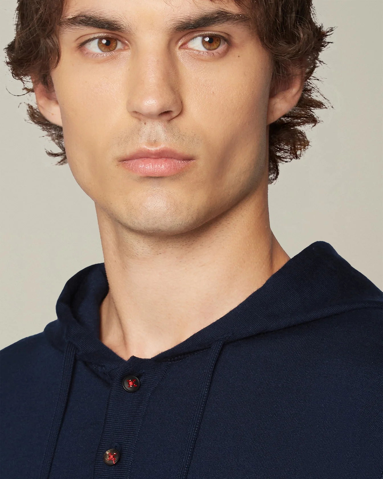 CASHMERE AND SILK HOODED TOP - Image 4