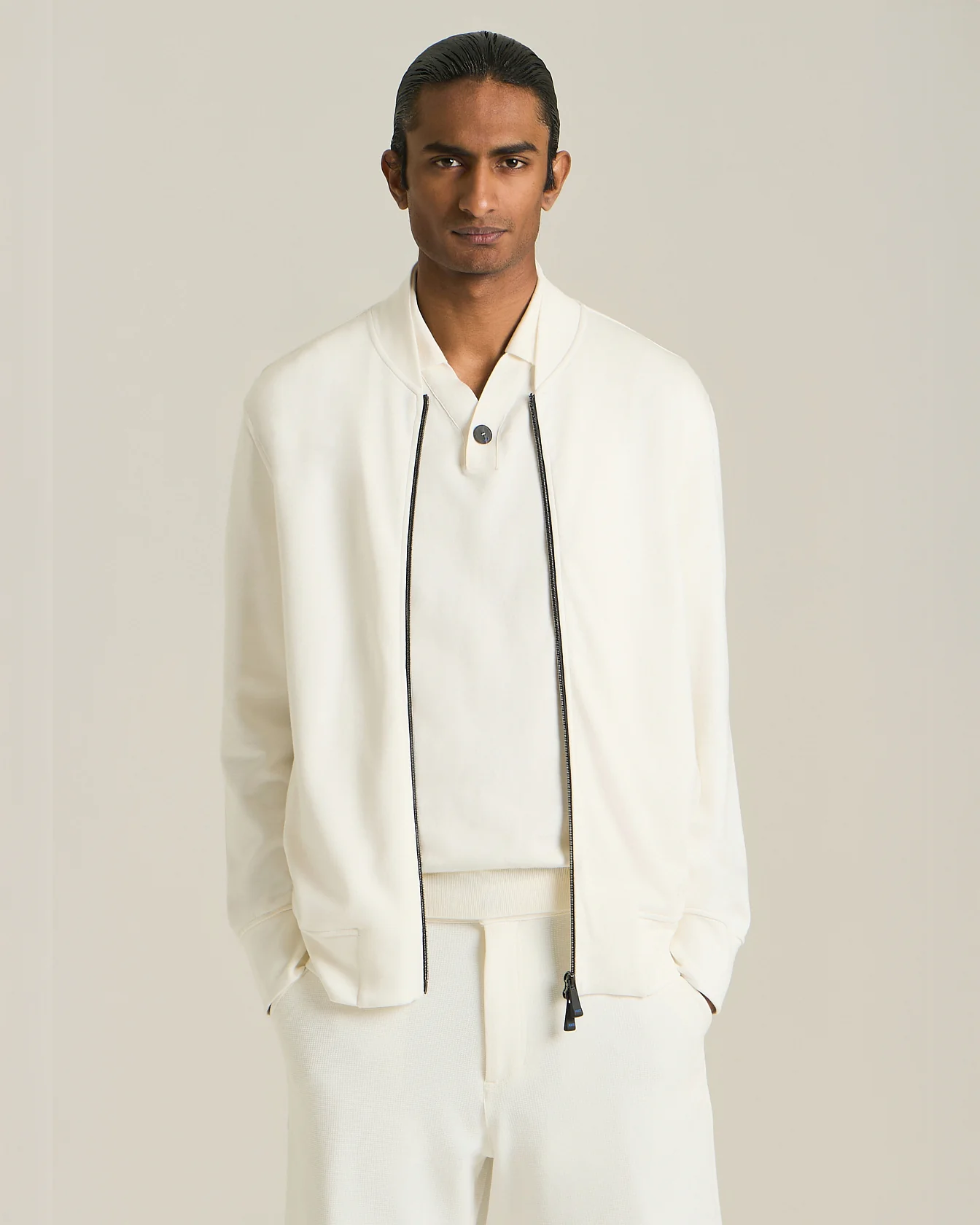 KNT ZIP-UP SWEATSHIRT - Image 2