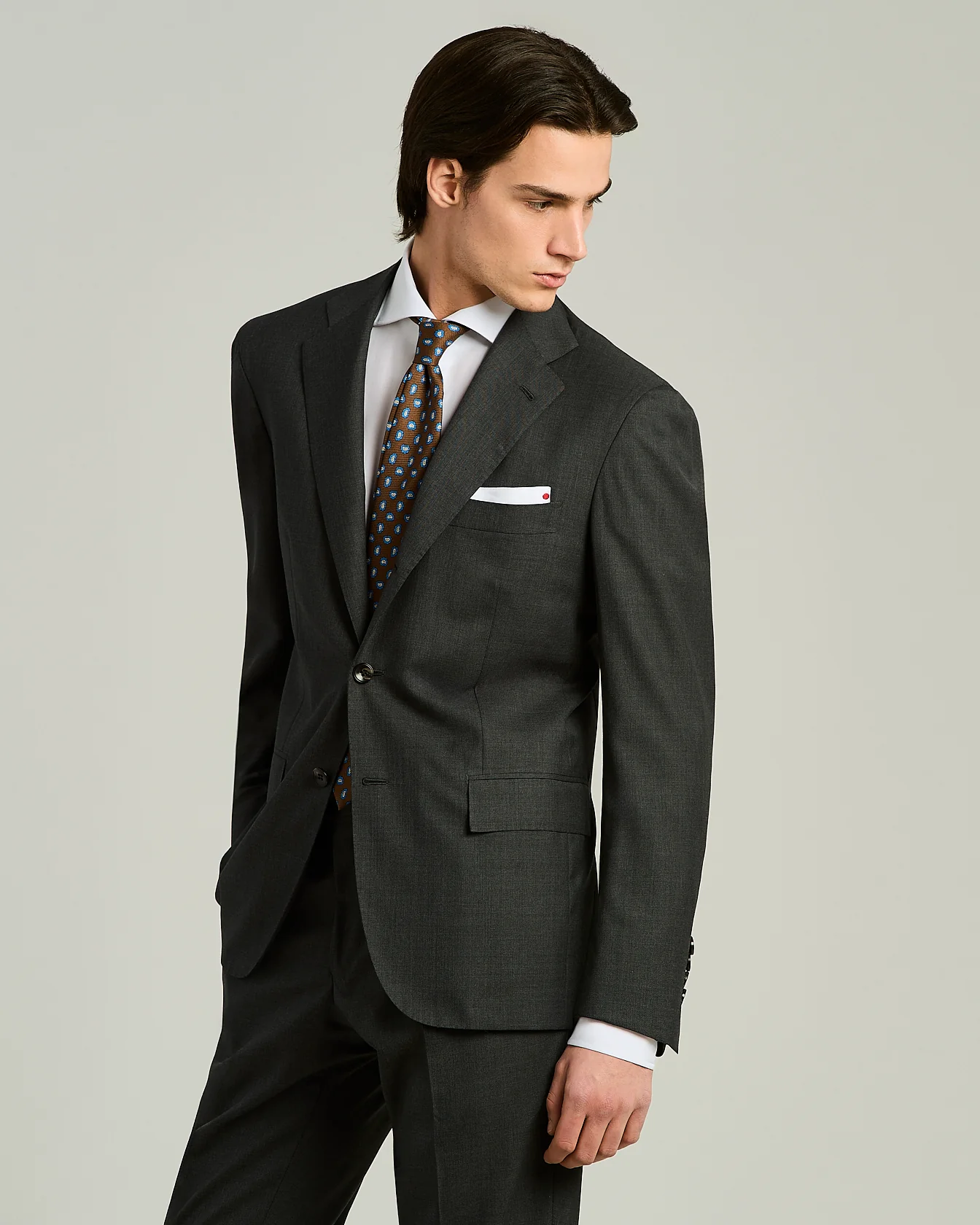 PATTERNED SILK TIE - Image 4