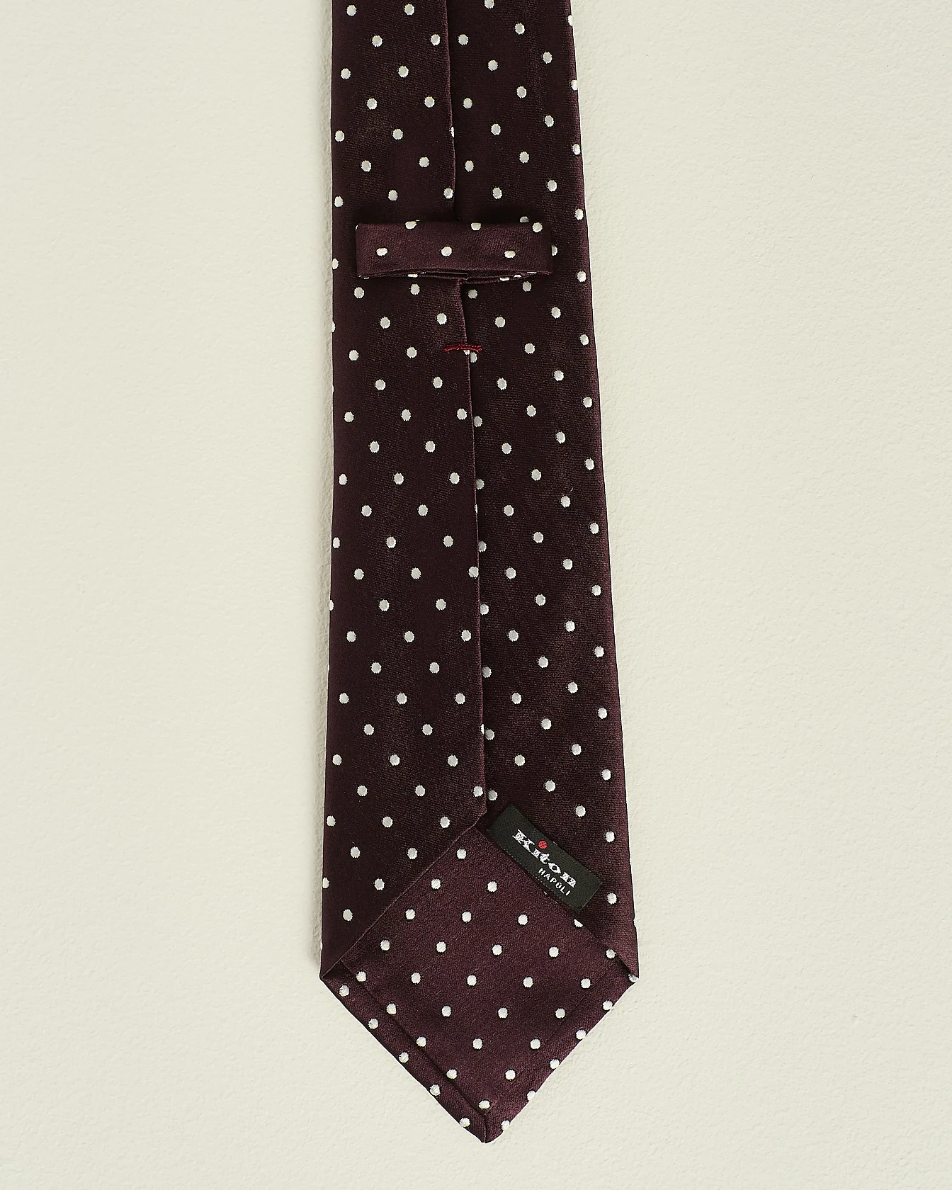 PATTERNED SILK TIE - Image 3