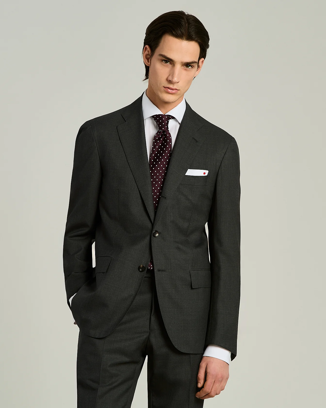 PATTERNED SILK TIE - Image 4