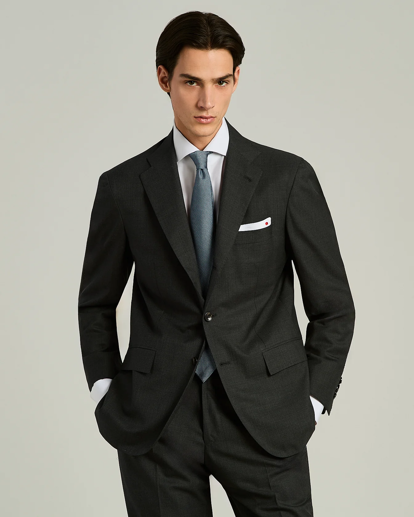 PATTERNED SILK TIE - Image 4
