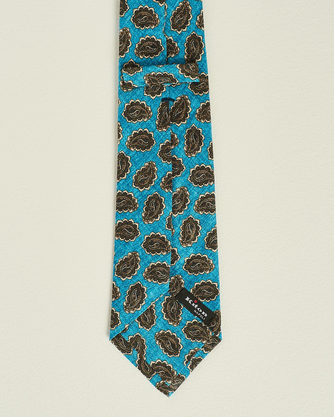 PATTERNED SILK TIE - Image 3