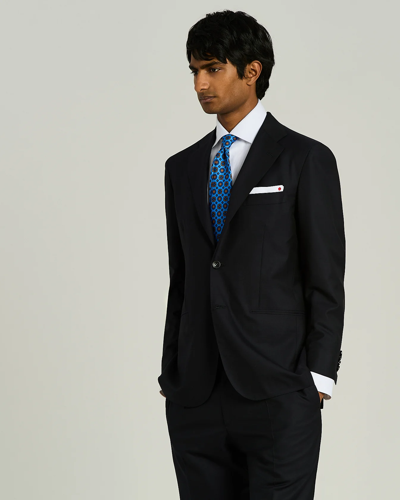 PATTERNED SILK TIE - Image 4