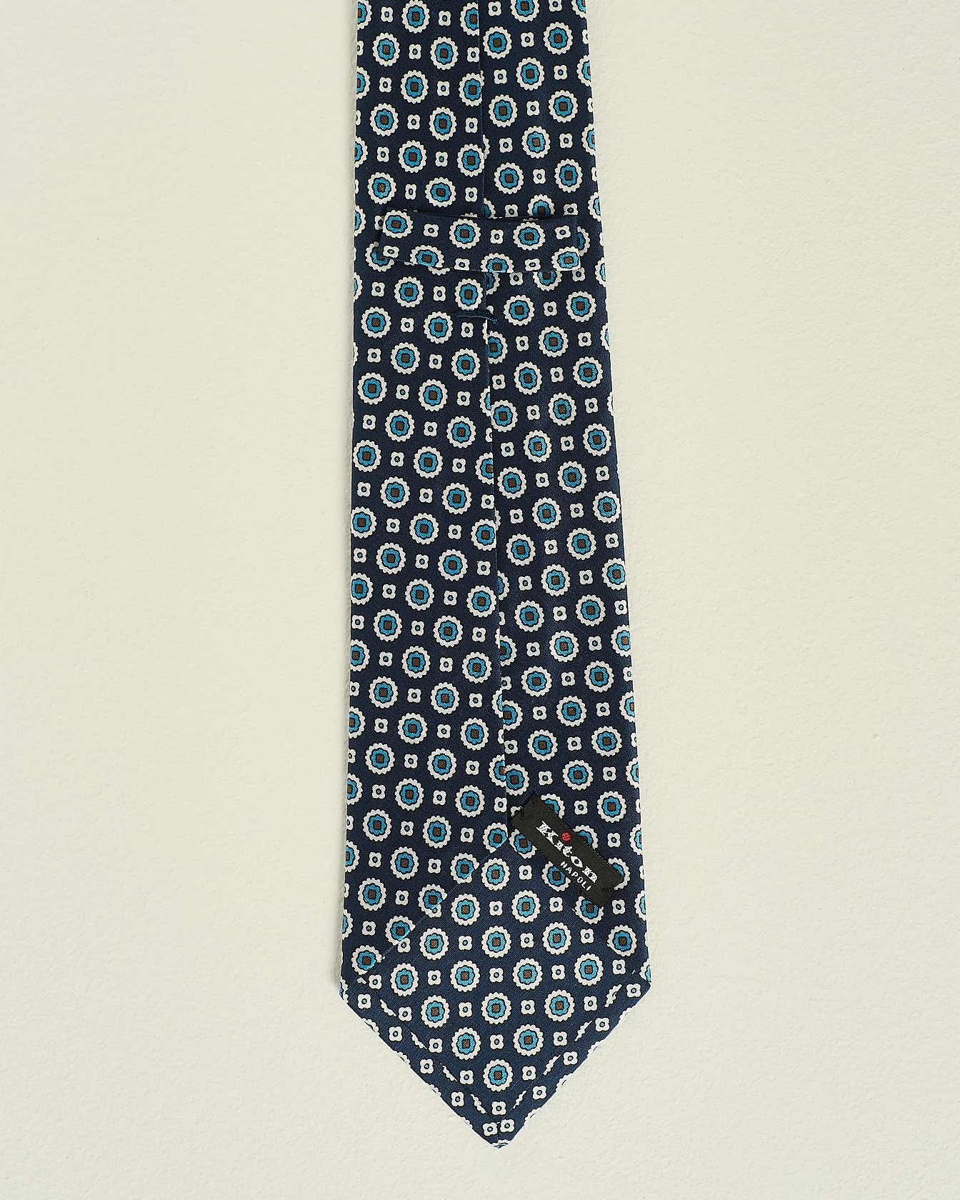 PATTERNED SILK TIE - Image 3