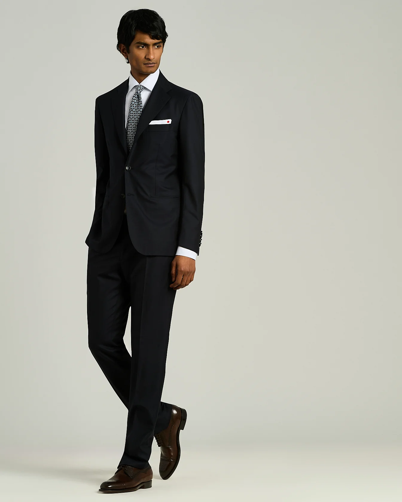 PATTERNED SILK TIE - Image 5