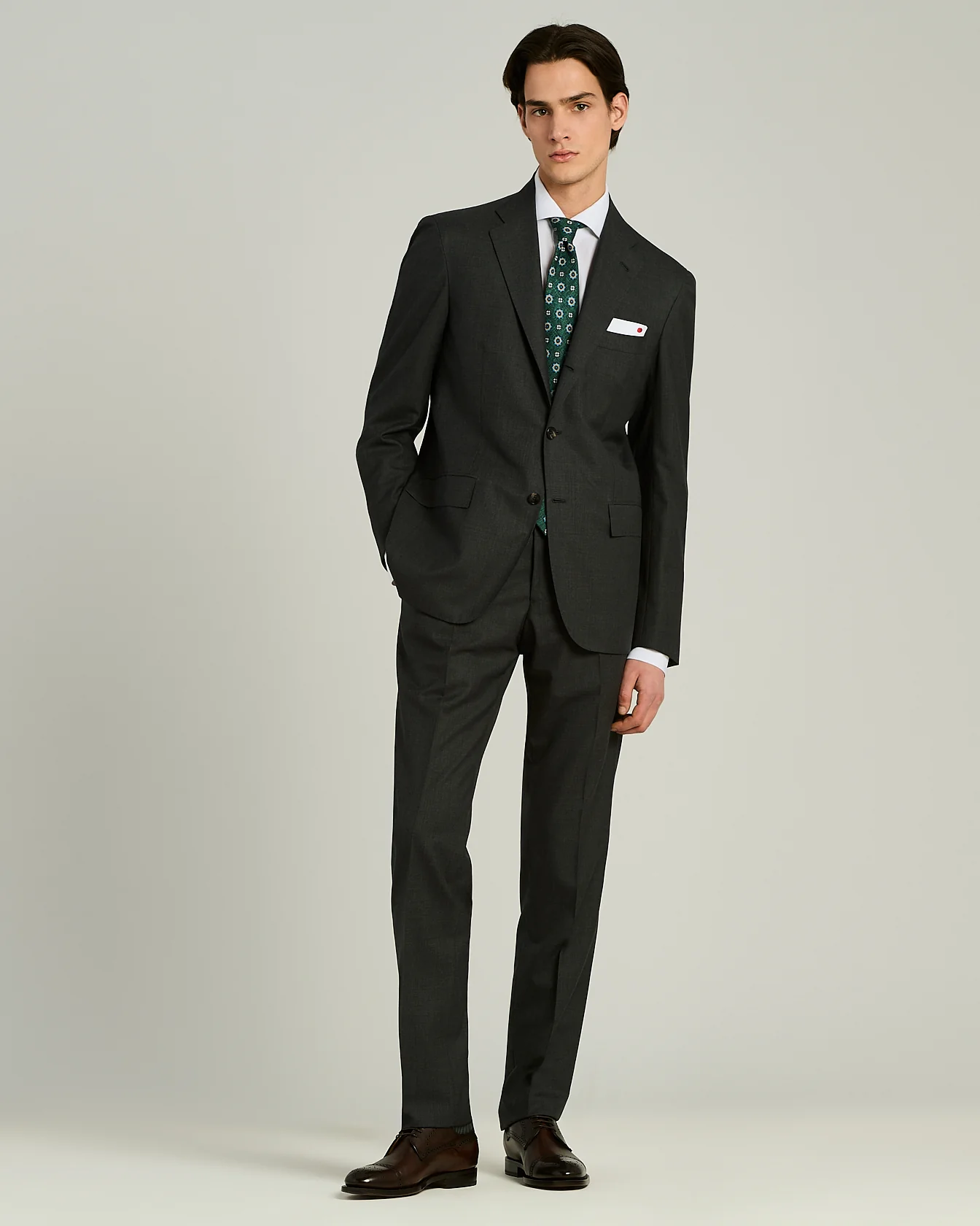 PATTERNED SILK TIE - Image 5