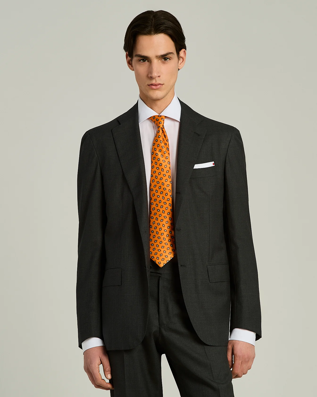 PATTERNED SILK TIE - Image 4