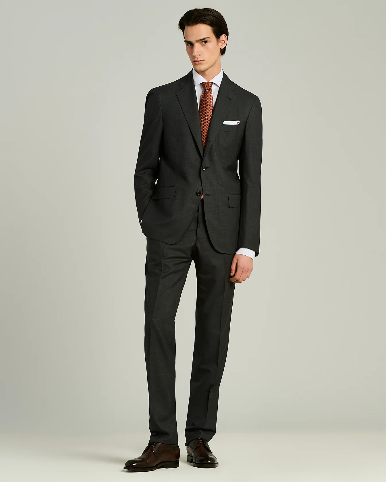 PATTERNED SILK TIE - Image 5