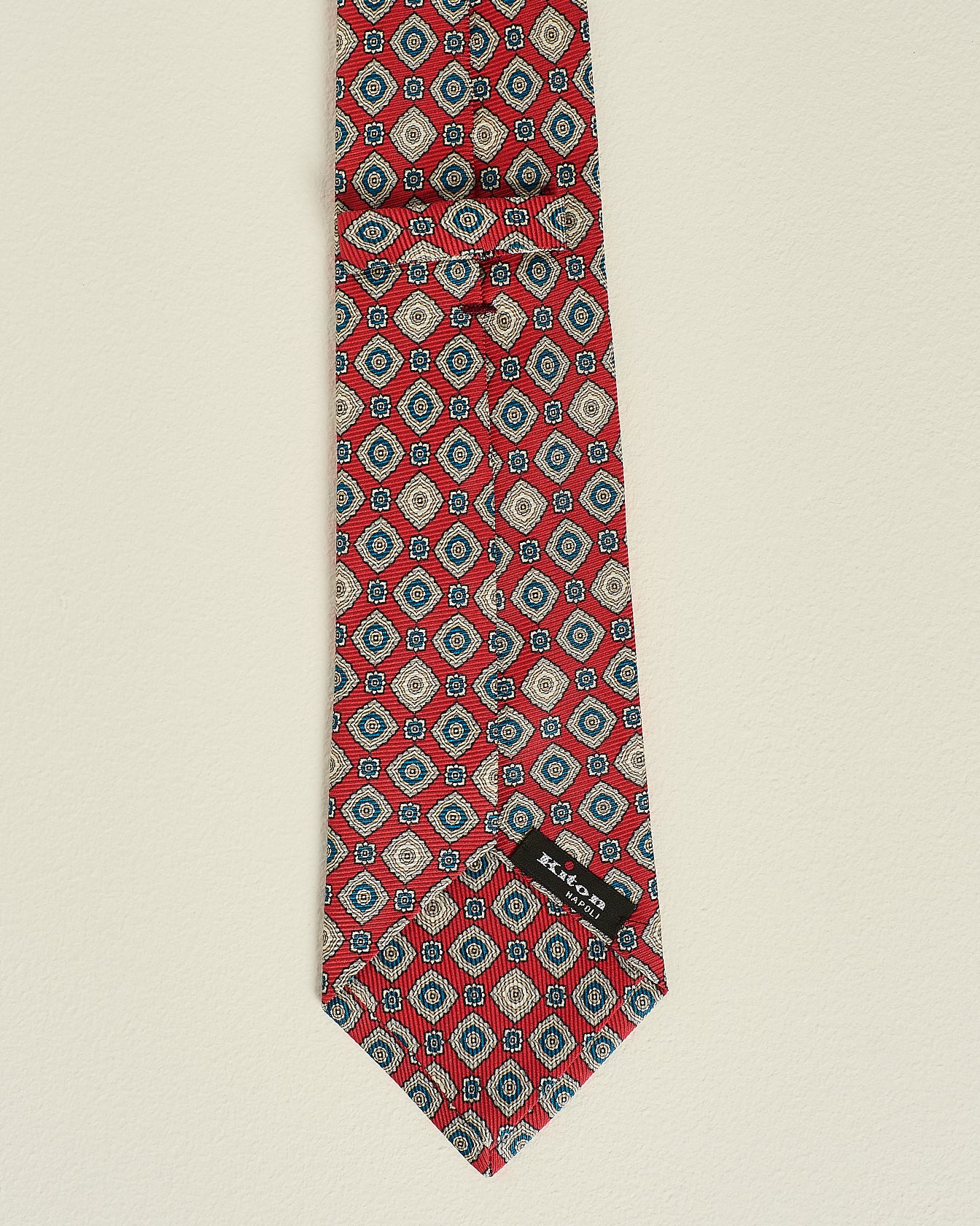 PATTERNED SILK TIE - Image 3