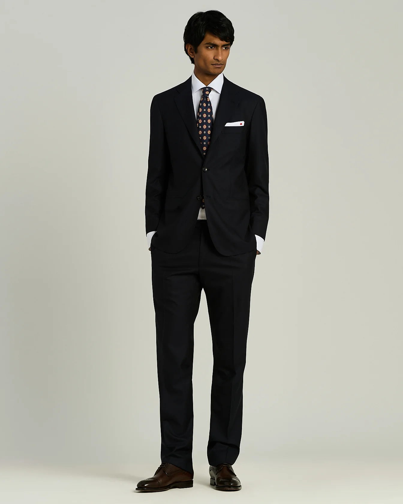 PATTERNED SILK TIE - Image 5