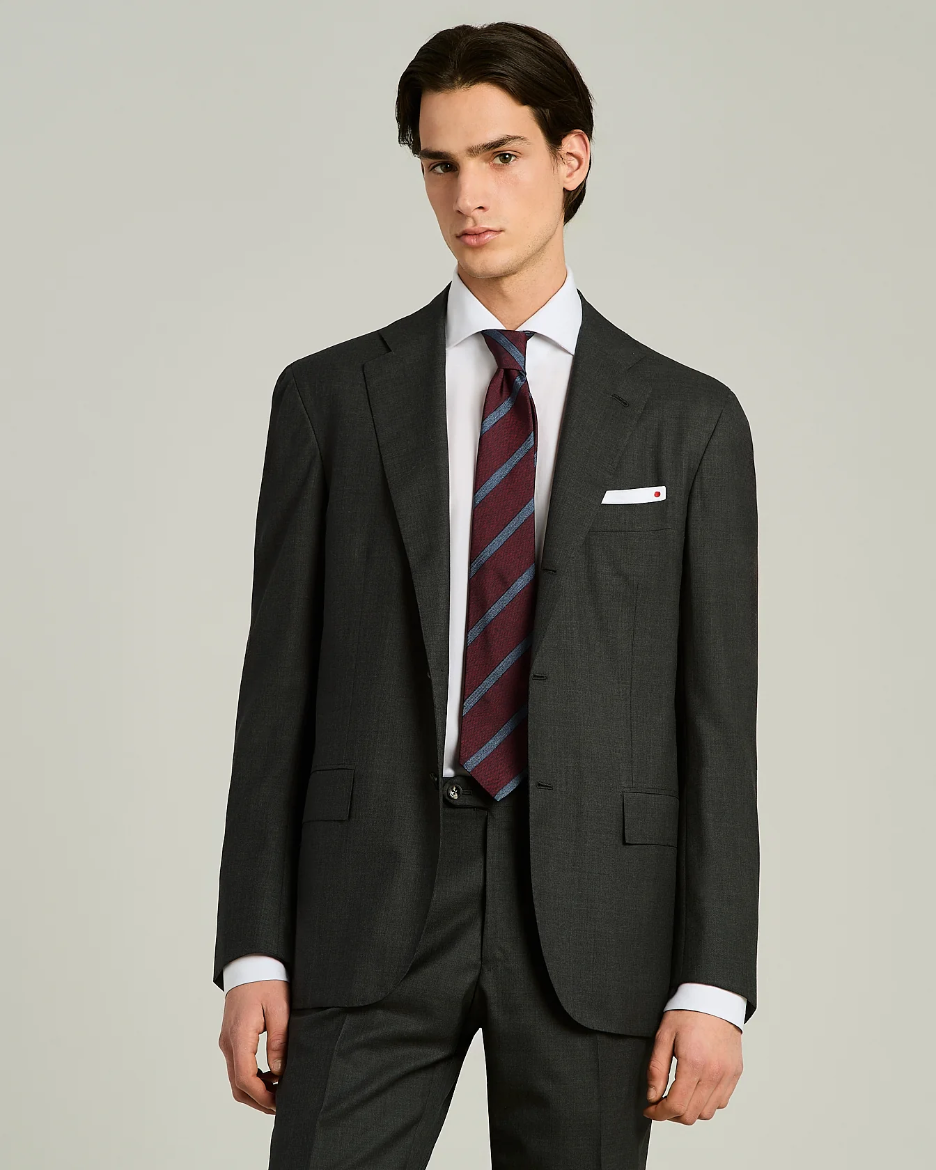 PATTERNED SILK TIE - Image 4