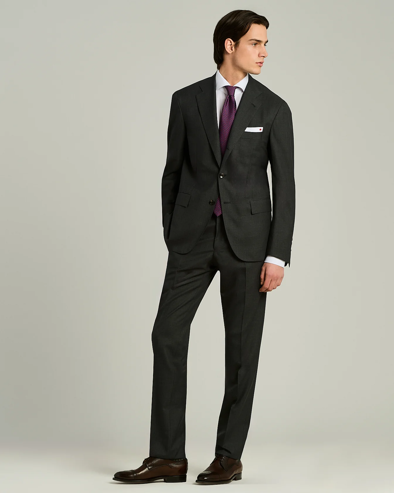 PATTERNED SILK TIE - Image 5