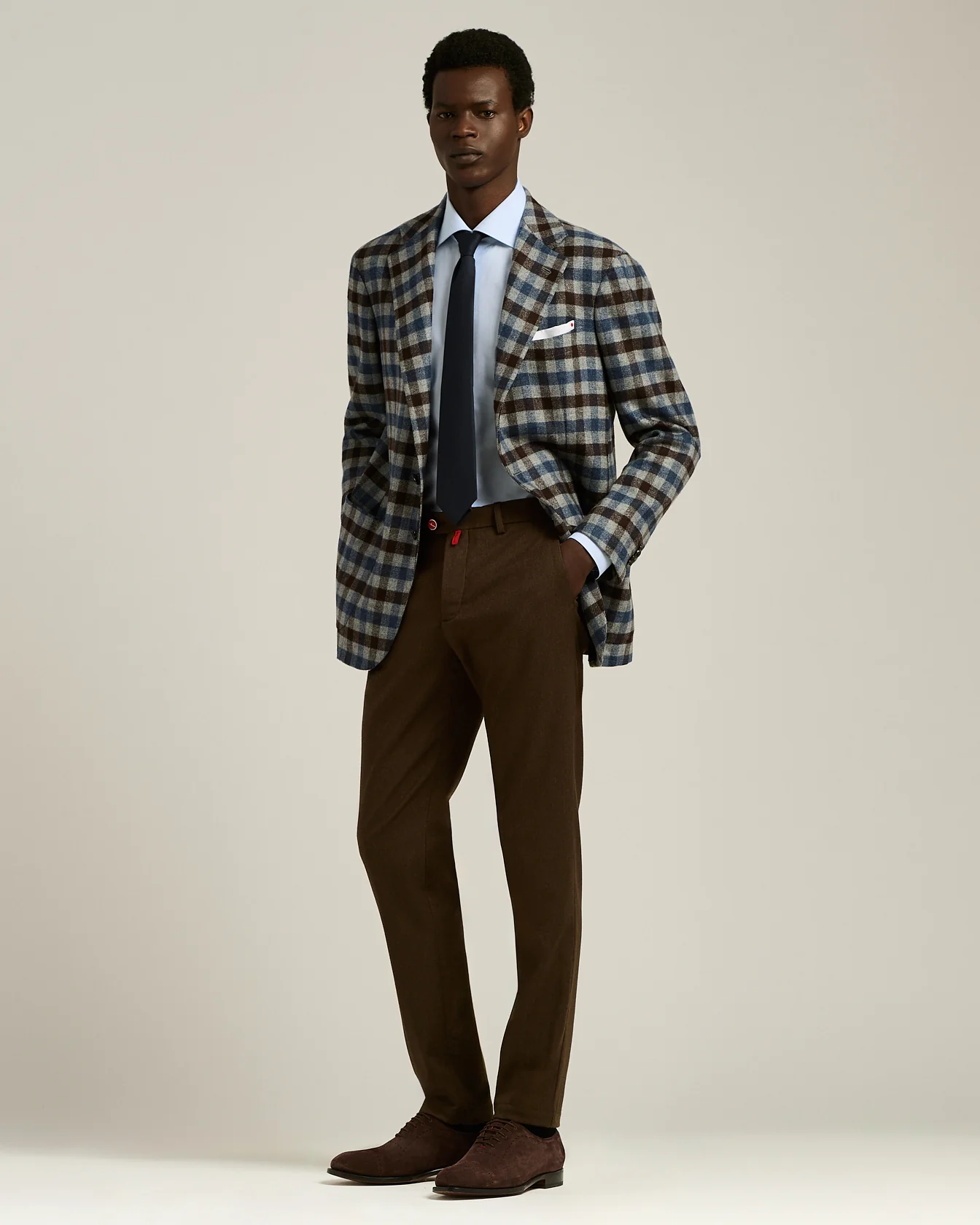 TIE IN PURE WOOL WITH SEVEN-FOLD TECHNIQUE - Image 5