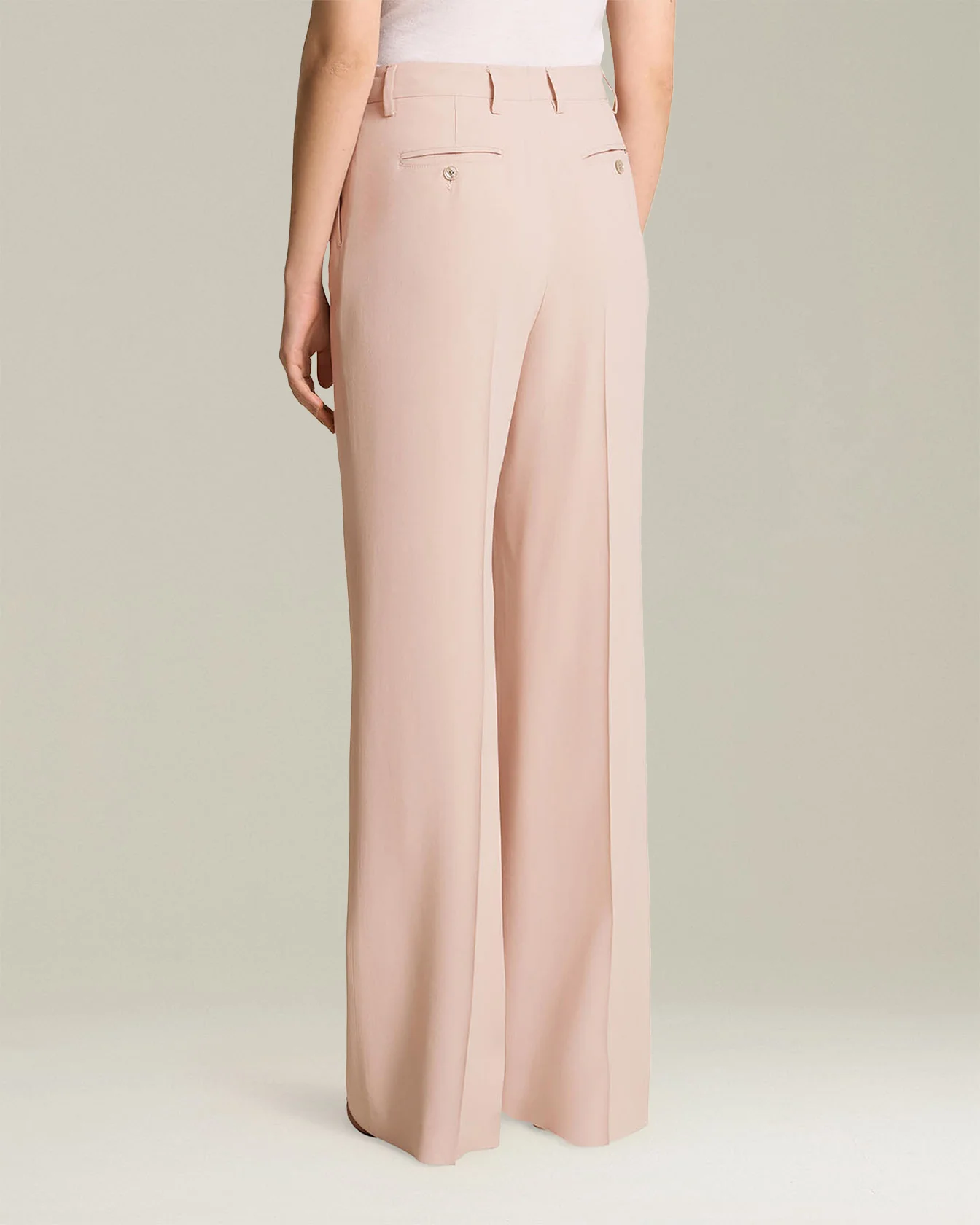 LIGHTWEIGHT SILK TROUSERS - Image 4