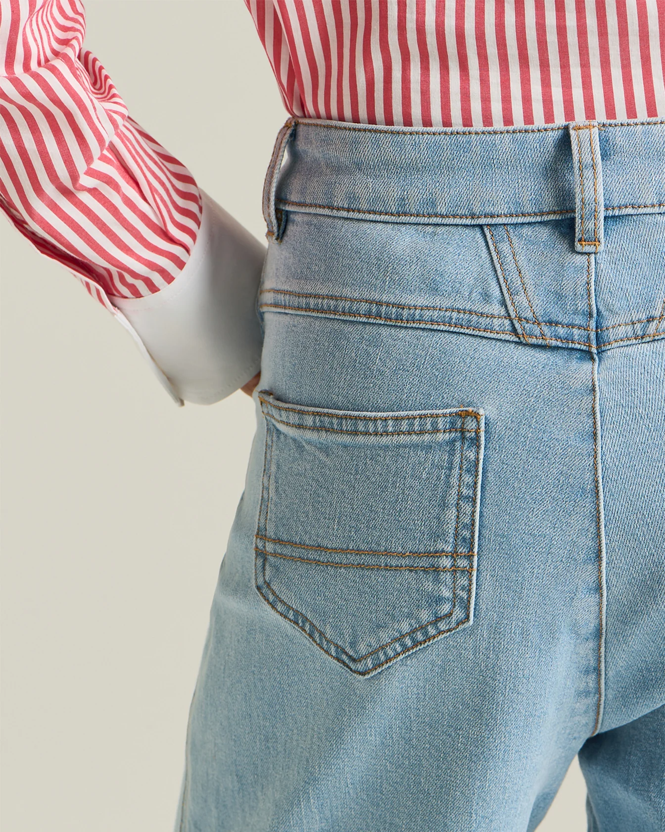 SARTORIAL FLARED JEANS - Image 5