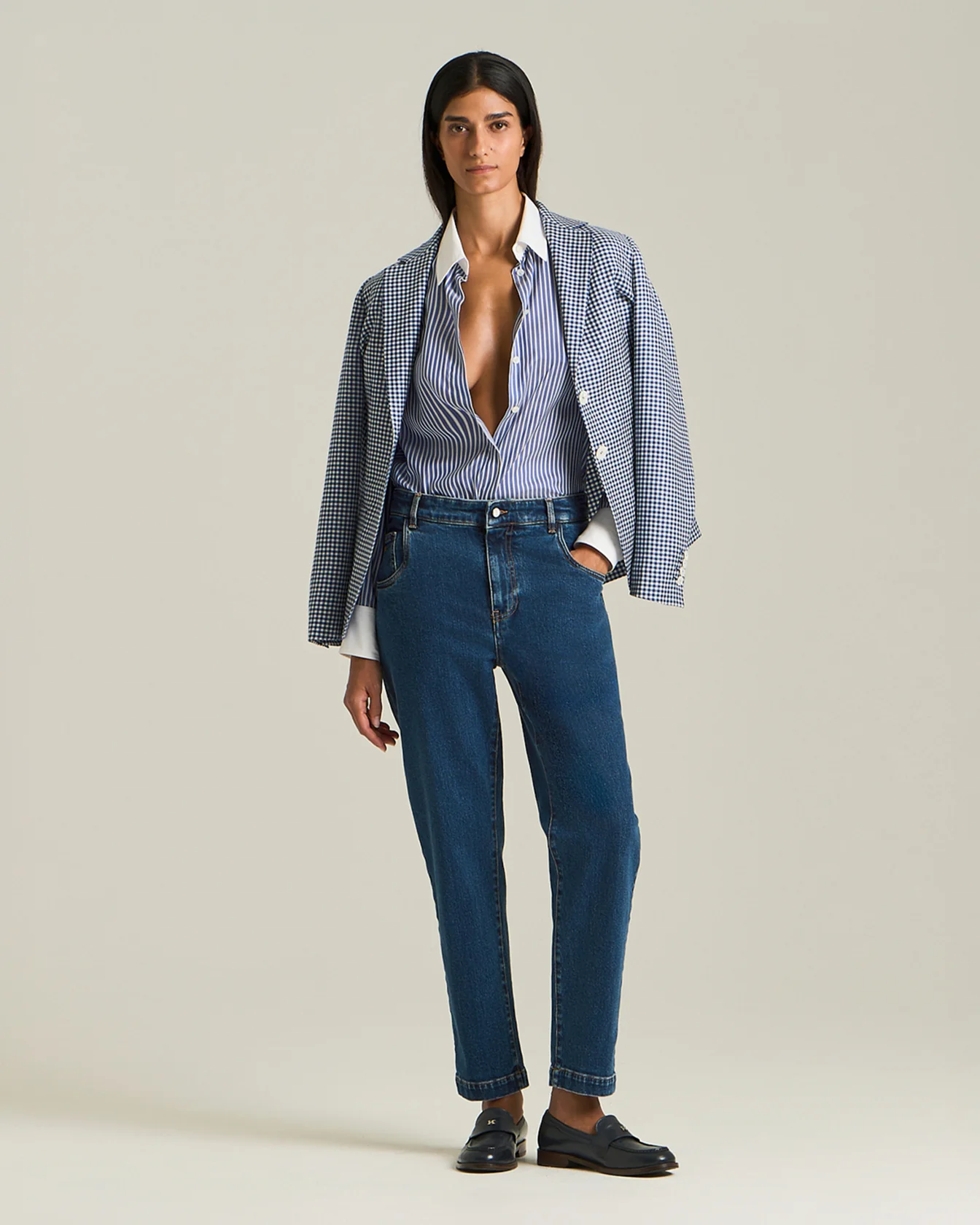 TAILORED CARROT JEANS - Image 5