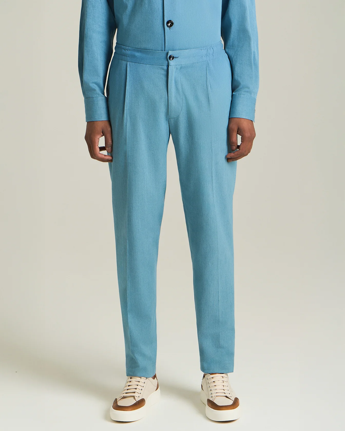 DENIM COMFORT TROUSERS - Image 3