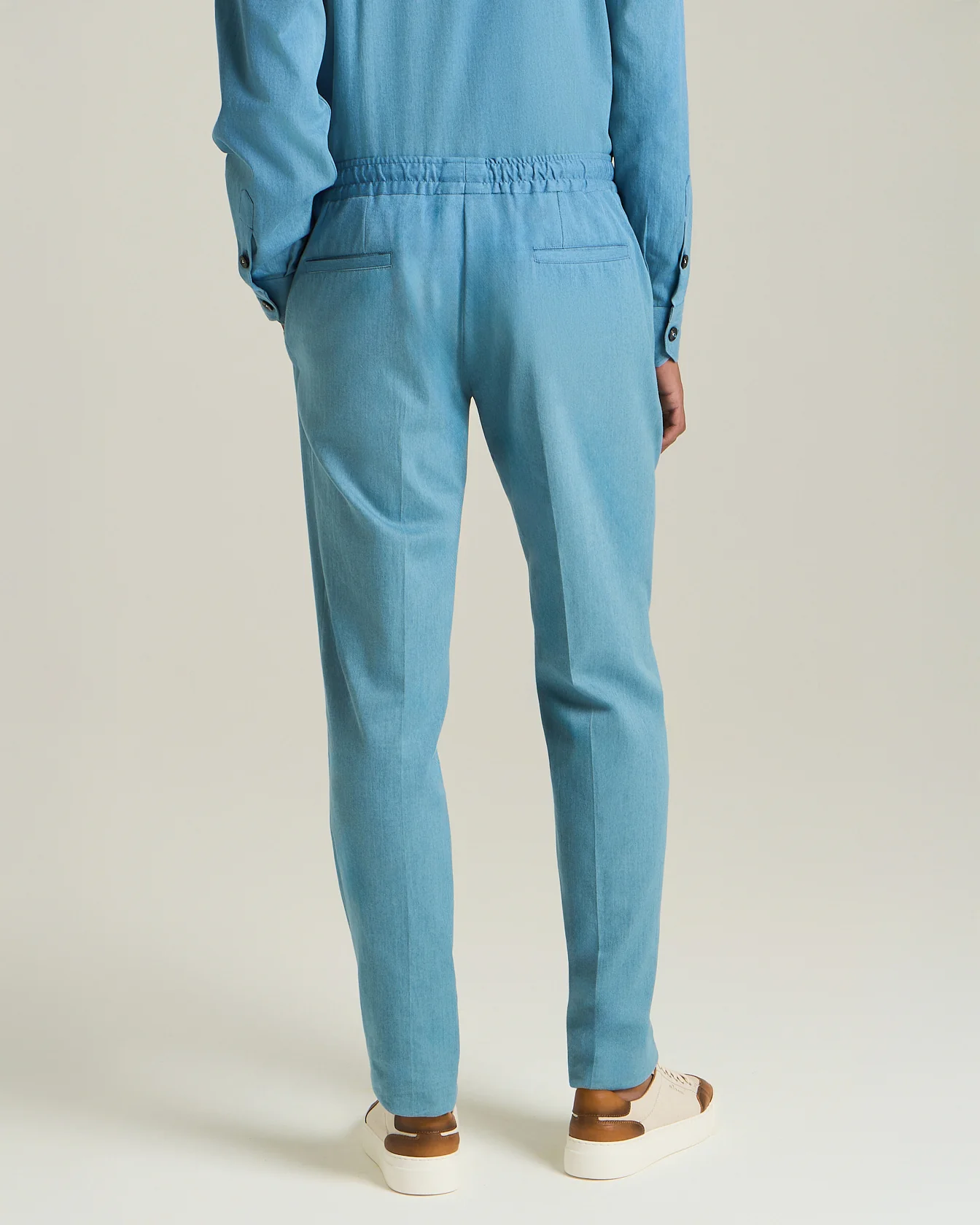 DENIM COMFORT TROUSERS - Image 4