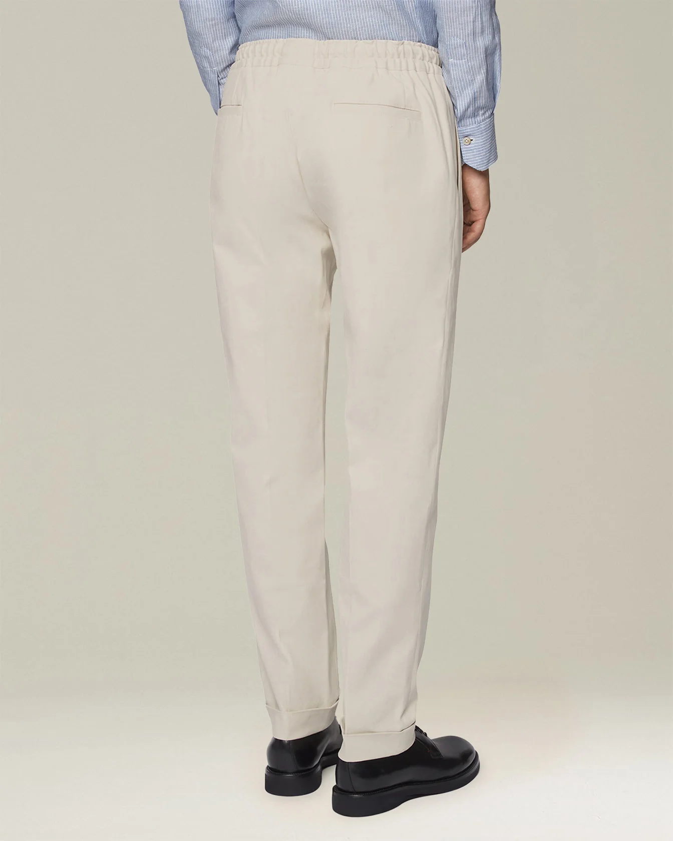 COTTON COMFORT TROUSERS - Image 3