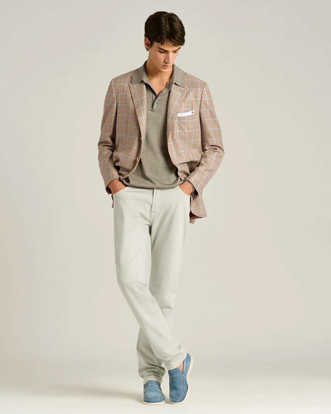 STRETCH COTTON ICE TROUSERS - Image 5