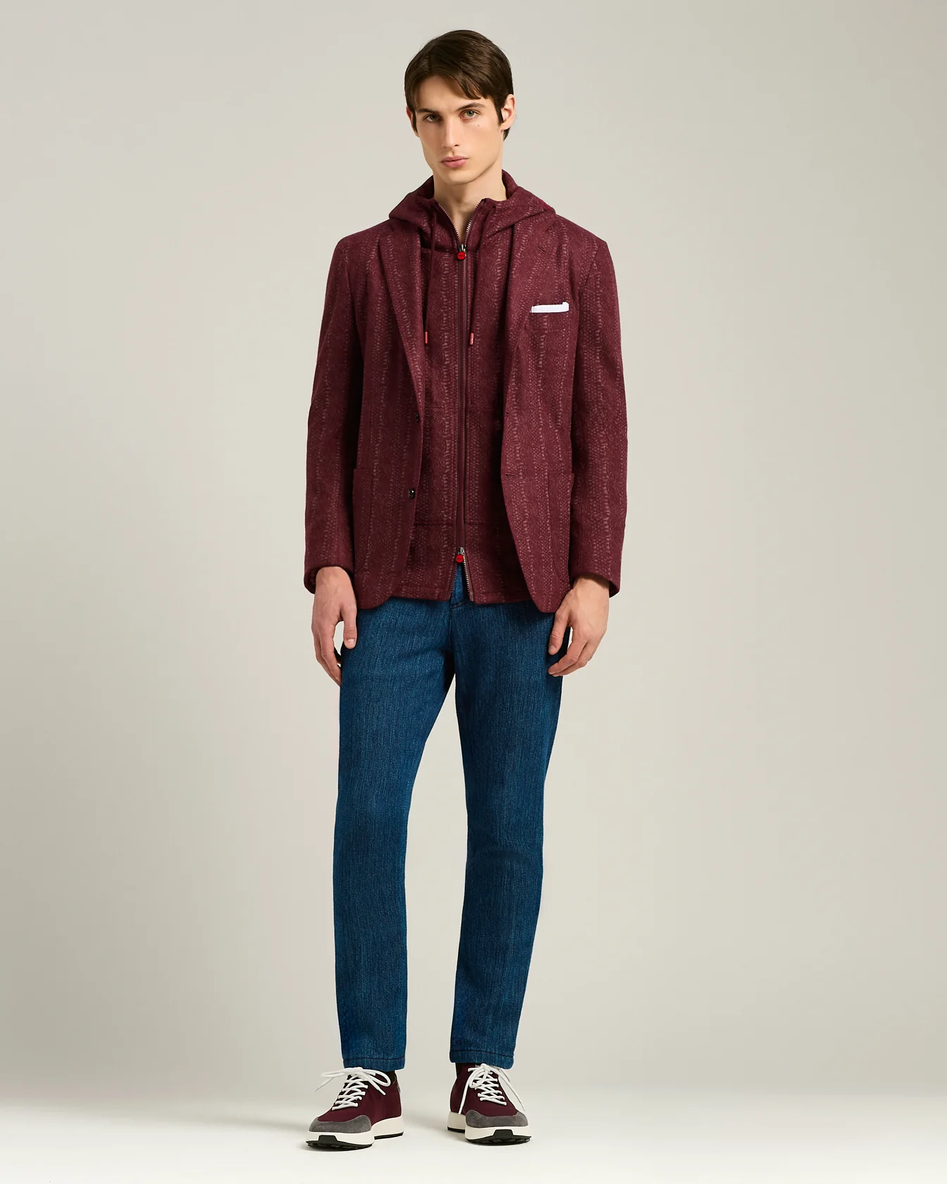 DENIM TROUSERS IN STRETCH COTTON - Image 5