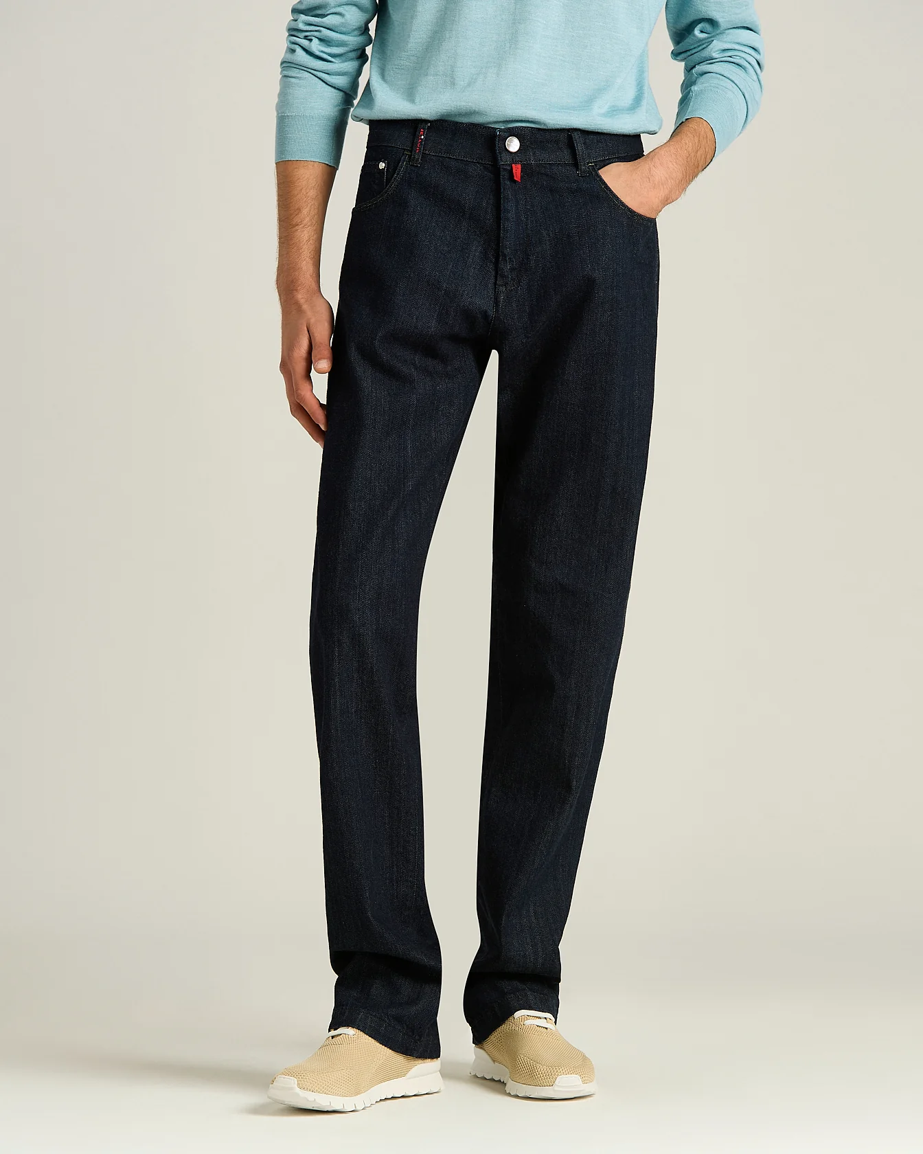 STRETCH COTTON TROUSERS - Image 2