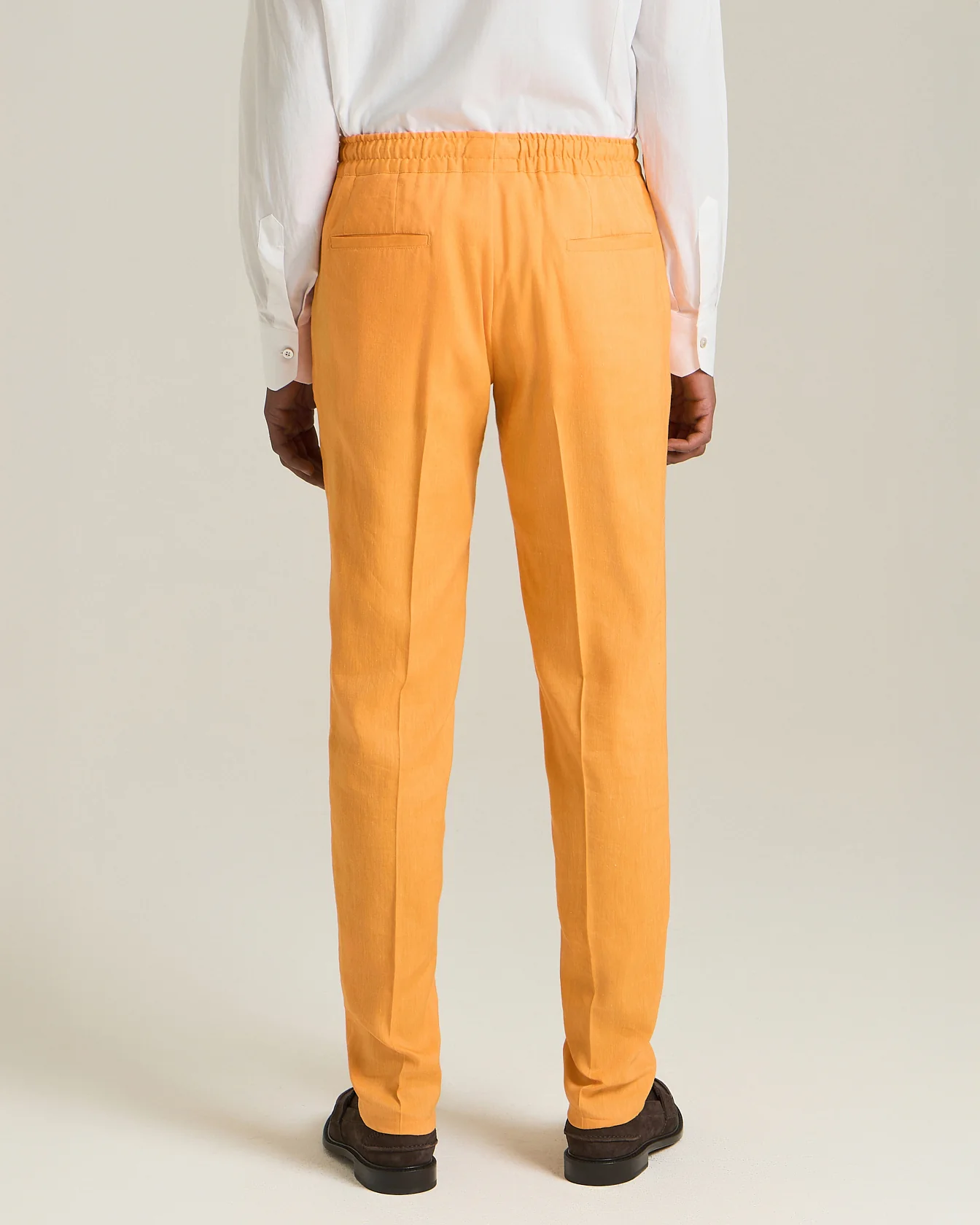 COMFORT LINEN AND WOOL TROUSERS - Image 3