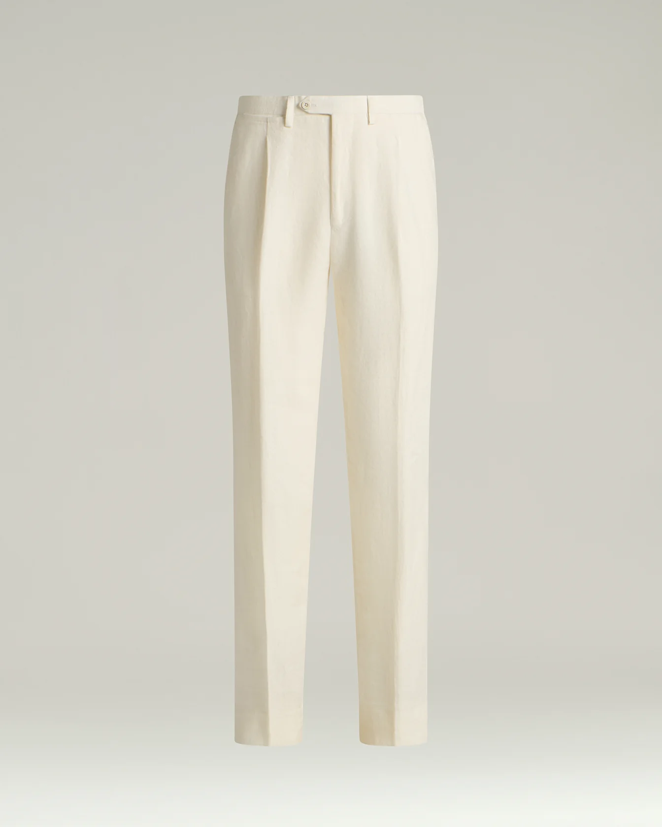 PURE LINEN WHITE TROUSERS