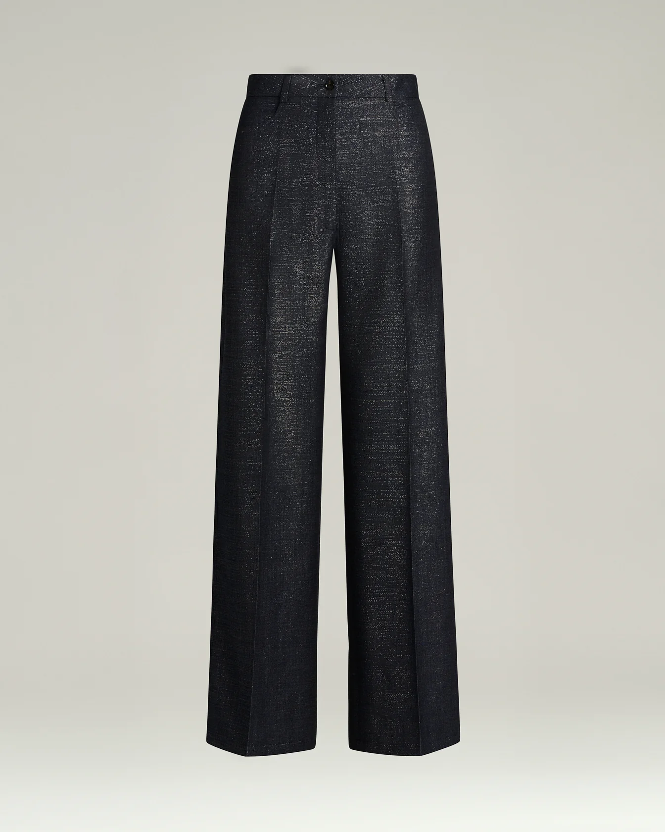 TAILORED WOOL BLUE TROUSERS