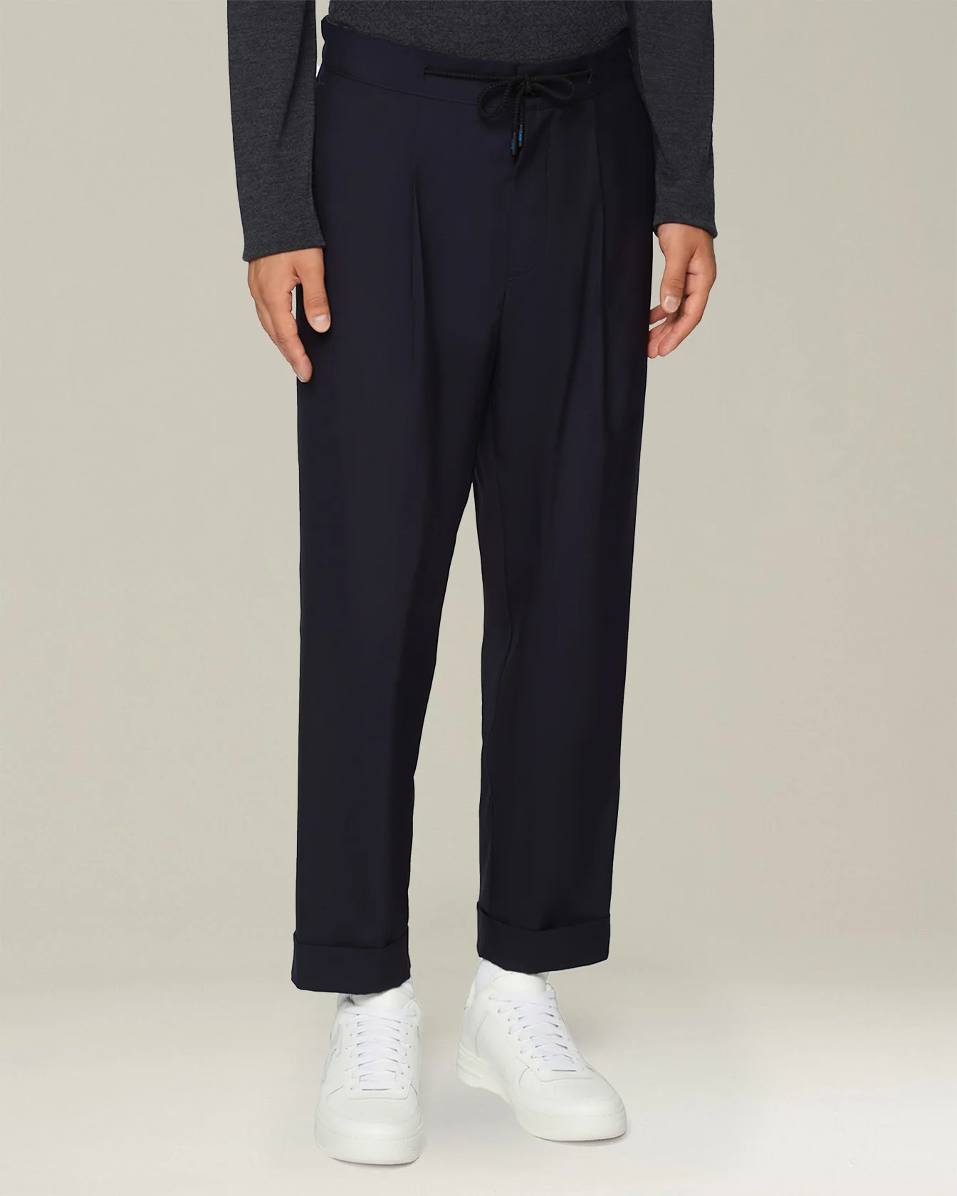 WOOL RELAXED TROUSERS - Image 2